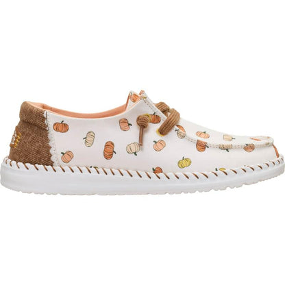 Pumpkin Spice Slip-On Shoes