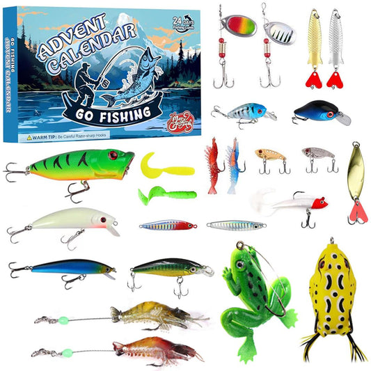 Fishing Lure Advent Calendar
