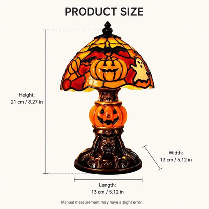 Halloween Stained Glass Lamp