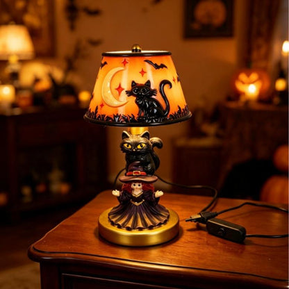 Halloween Stained Glass Lamp