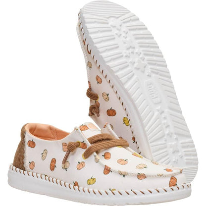 Pumpkin Spice Slip-On Shoes