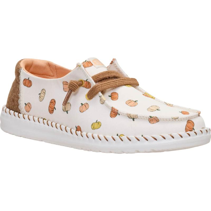 Pumpkin Spice Slip-On Shoes