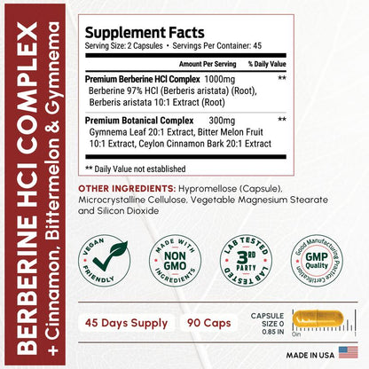 Tenorax™ Berberine HCI Complex